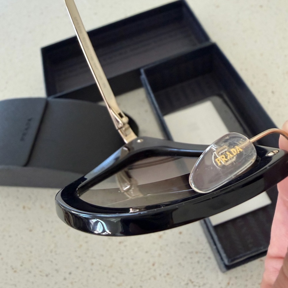 Black PRADA Cinema Sunglasses SPR 53S - Picture 6 of 8